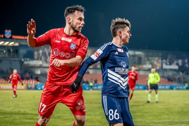 Football. Betclic 1 Liga. Bruk-Bet Termalica Nieciecza - Odra Opole. 14.02.2025