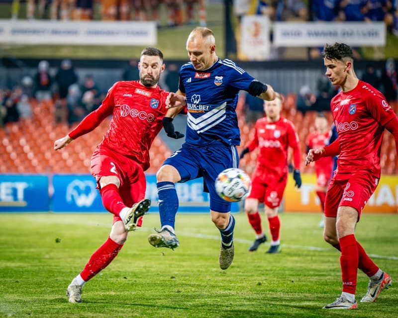 Football. Betclic 1 Liga. Bruk-Bet Termalica Nieciecza - Odra Opole. 14.02.2025