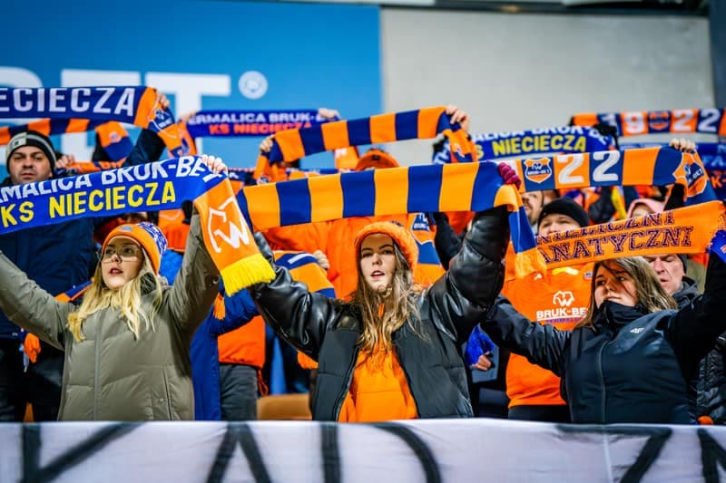 Football. Betclic 1 Liga. Bruk-Bet Termalica Nieciecza - Odra Opole. 14.02.2025
