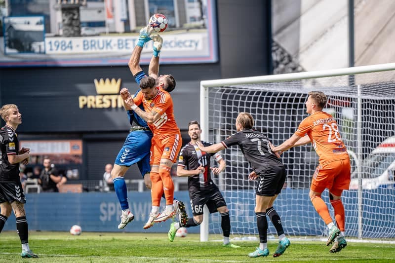 Football. Betclic 1 Liga. Bruk-Bet Termalica Nieciecza - Polonia Warsaw. 05.05.2024