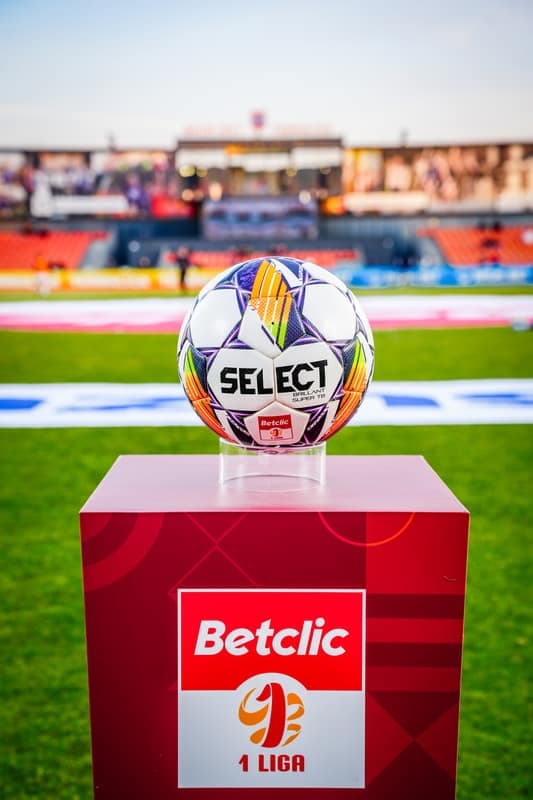 Football. Betclic 1 Liga. Bruk-Bet Termalica Nieciecza - Pogon Siedlce. 22.02.2025