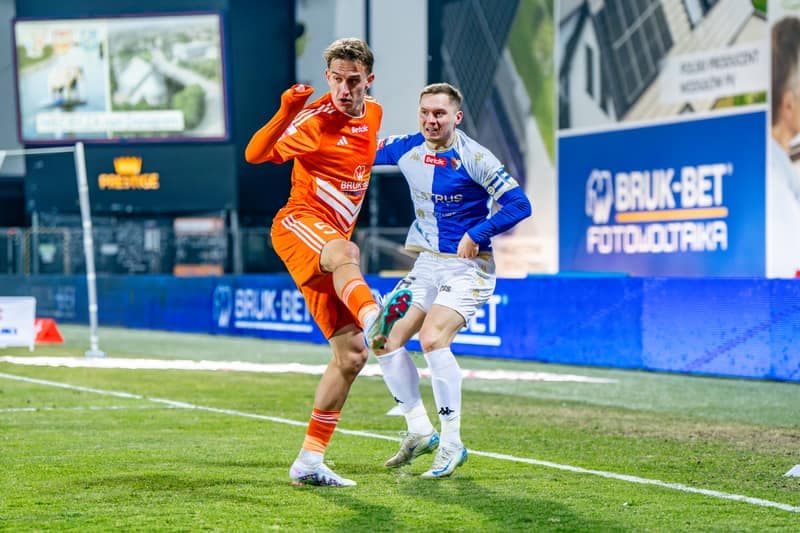 Football. Betclic 1 Liga. Bruk-Bet Termalica Nieciecza - Pogon Siedlce. 22.02.2025