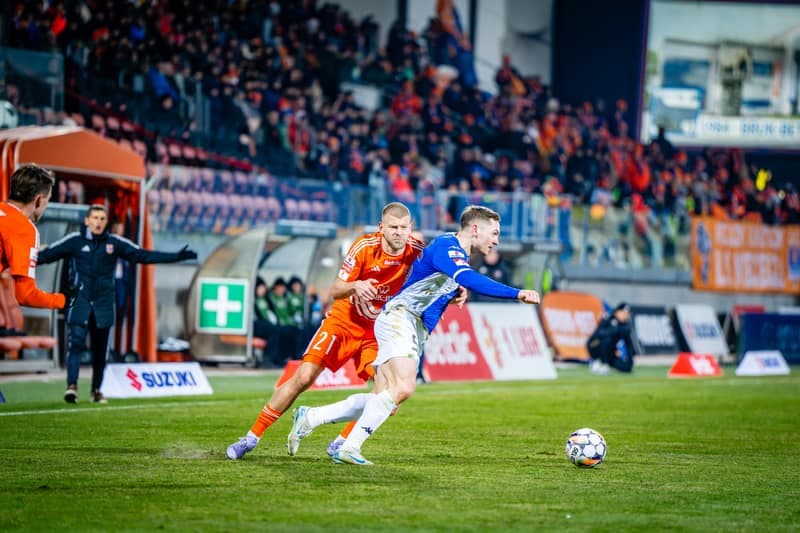 Football. Betclic 1 Liga. Bruk-Bet Termalica Nieciecza - Pogon Siedlce. 22.02.2025