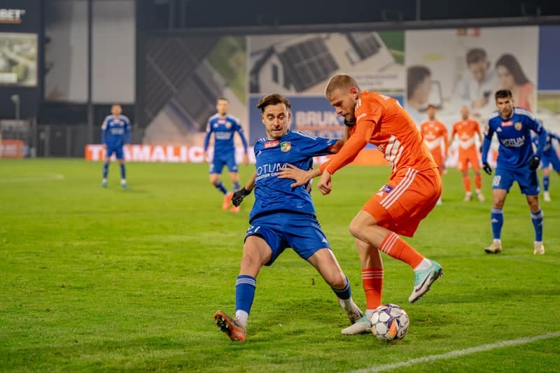 Football. Betclic 1 Liga. Bruk-Bet Termalica Nieciecza - Miedz Legnica. 09.11.2024