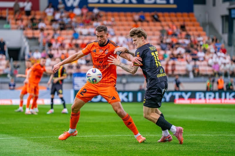 Football. PKO BP Ekstraklasa. Bruk-Bet Termalica Nieciecza - Korona Kielce. 30.08.2025