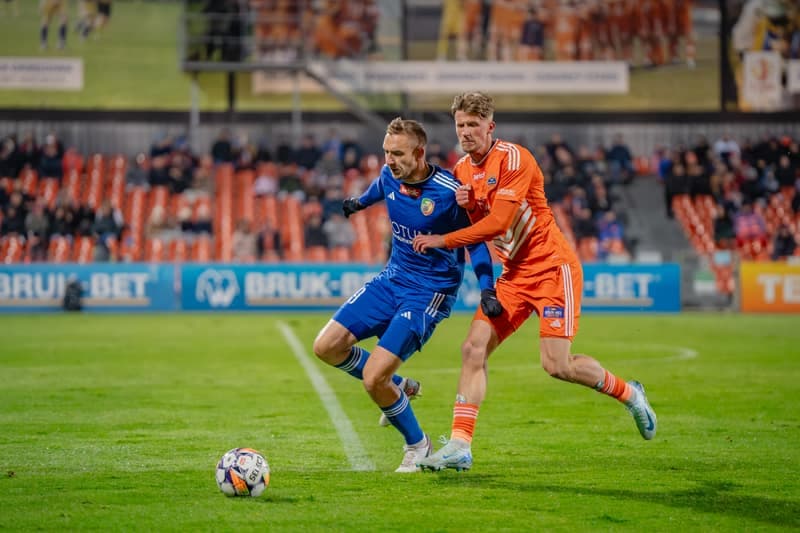 Football. Betclic 1 Liga. Bruk-Bet Termalica Nieciecza - Miedz Legnica. 09.11.2024