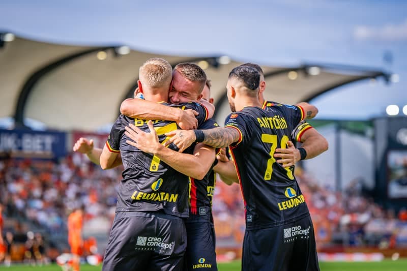 Football. PKO BP Ekstraklasa. Bruk-Bet Termalica Nieciecza - Korona Kielce. 30.08.2025