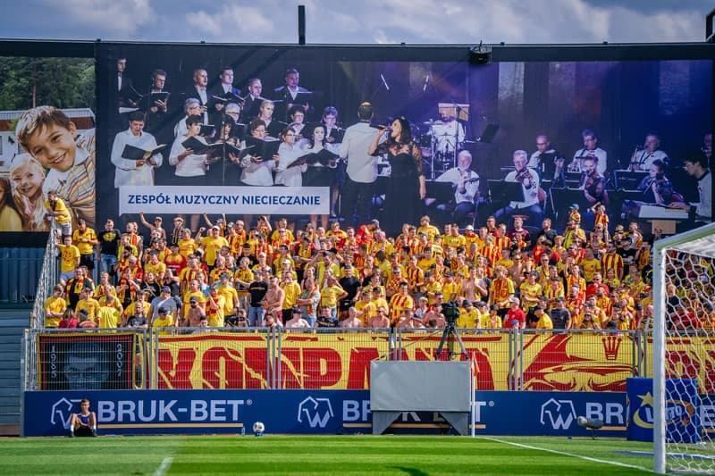 Football. PKO BP Ekstraklasa. Bruk-Bet Termalica Nieciecza - Korona Kielce. 30.08.2025