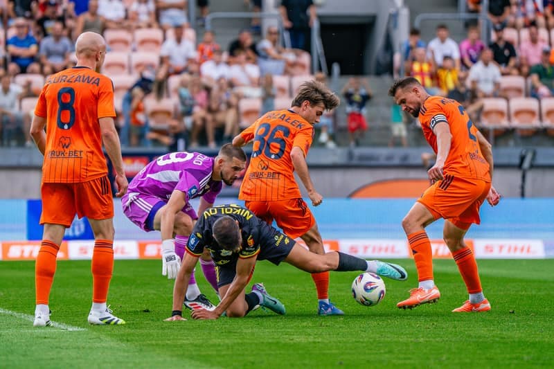 Football. PKO BP Ekstraklasa. Bruk-Bet Termalica Nieciecza - Korona Kielce. 30.08.2025