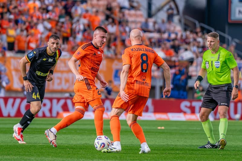 Football. PKO BP Ekstraklasa. Bruk-Bet Termalica Nieciecza - Korona Kielce. 30.08.2025