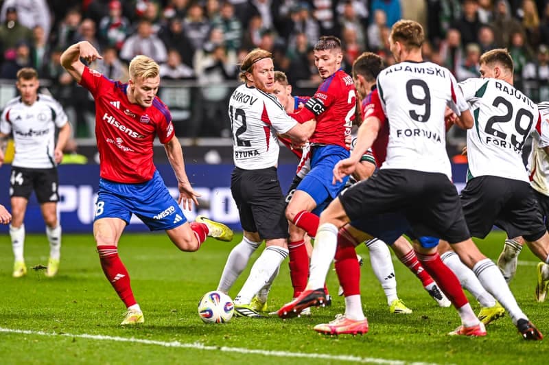 Football. PKO BP Ekstraklasa. Legia Warsaw - Rakow Czestochowa. 22.03.2026
