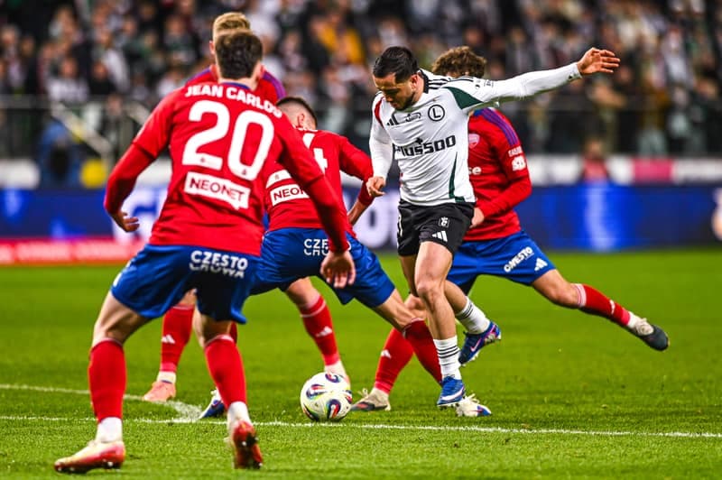 Football. PKO BP Ekstraklasa. Legia Warsaw - Rakow Czestochowa. 22.03.2026