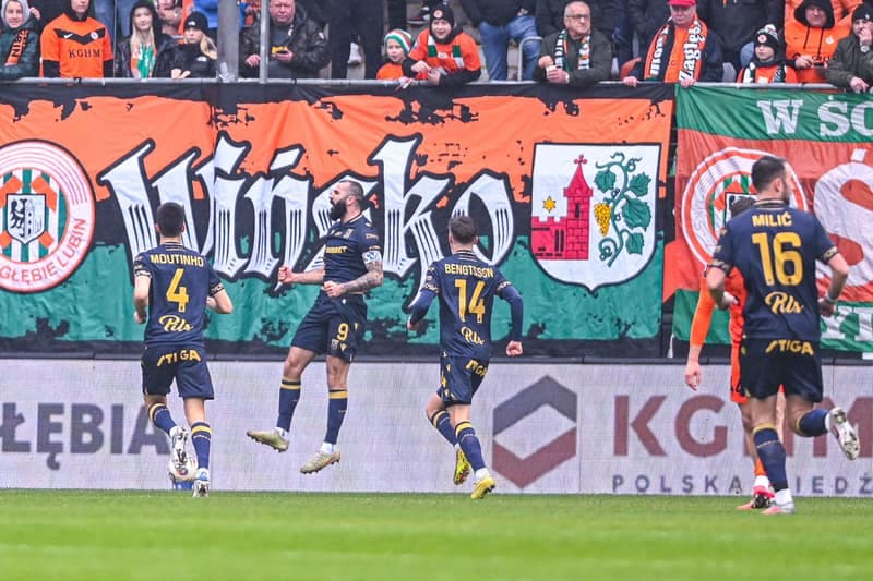 Football. PKO BP Ekstraklasa. Zaglebie Lubin - Lech Poznan. 15.03.2026