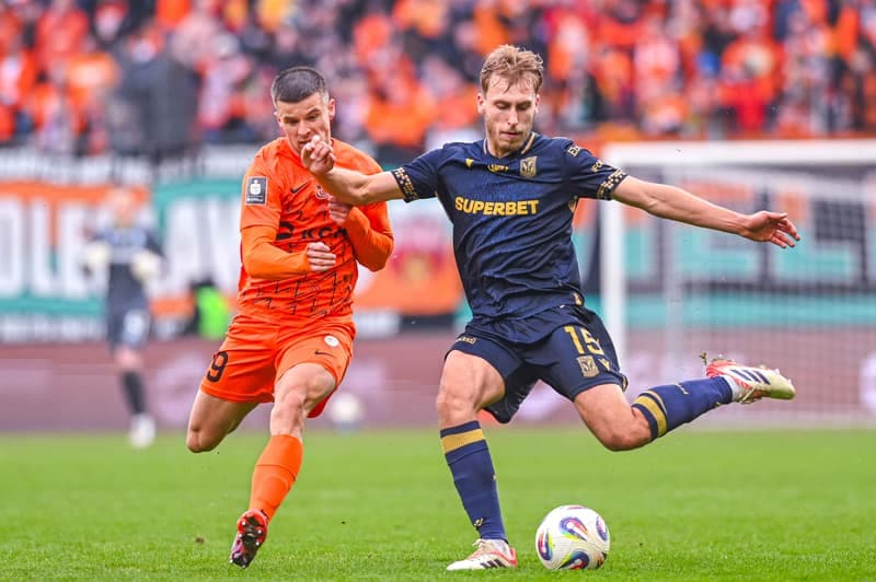 Football. PKO BP Ekstraklasa. Zaglebie Lubin - Lech Poznan. 15.03.2026