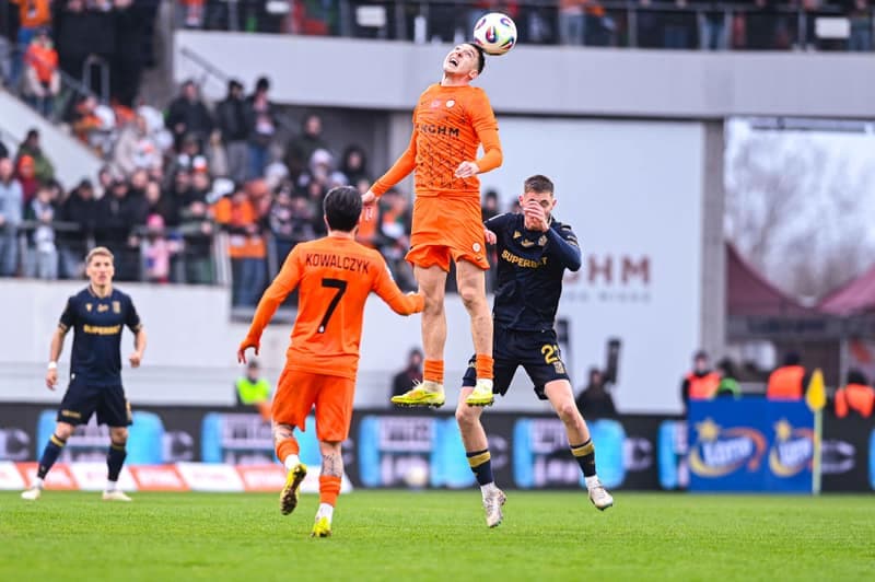 Football. PKO BP Ekstraklasa. Zaglebie Lubin - Lech Poznan. 15.03.2026
