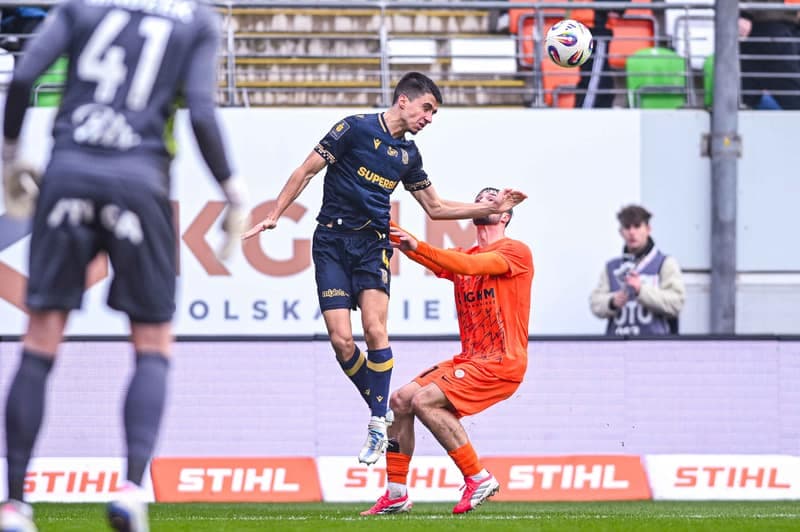 Football. PKO BP Ekstraklasa. Zaglebie Lubin - Lech Poznan. 15.03.2026