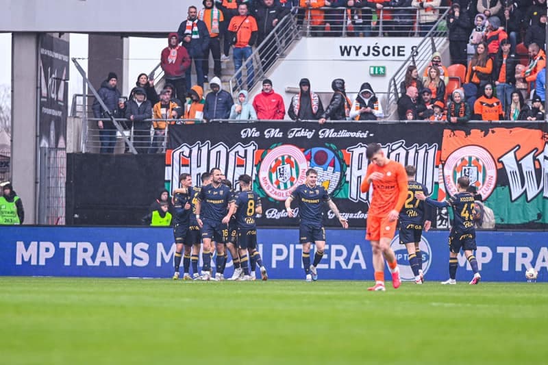 Football. PKO BP Ekstraklasa. Zaglebie Lubin - Lech Poznan. 15.03.2026