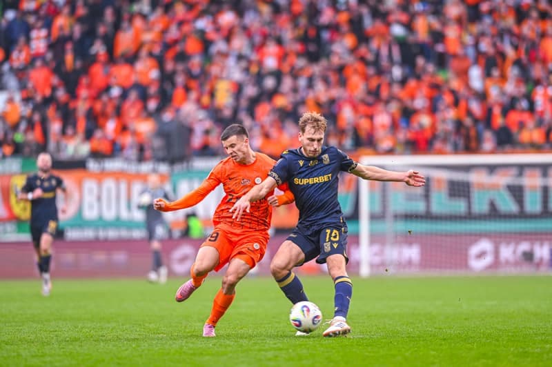 Football. PKO BP Ekstraklasa. Zaglebie Lubin - Lech Poznan. 15.03.2026