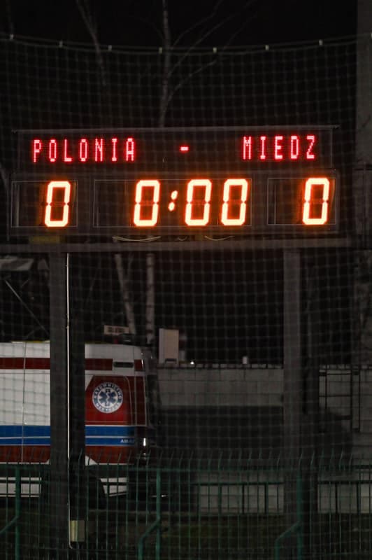 Football. Betclic 1 Liga. Polonia Warszawa - Miedz Legnica. 21.03.2026