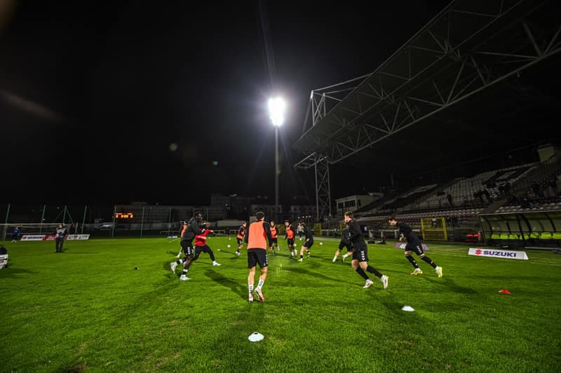 Football. Betclic 1 Liga. Polonia Warszawa - Miedz Legnica. 21.03.2026