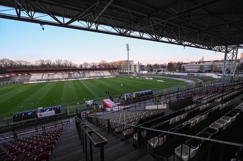 Football. Betclic 1 Liga. Polonia Warszawa - Miedz Legnica. 21.03.2026
