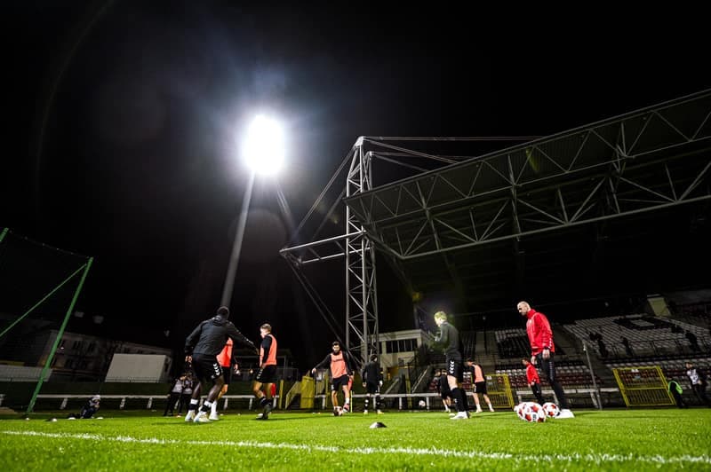 Football. Betclic 1 Liga. Polonia Warszawa - Miedz Legnica. 21.03.2026