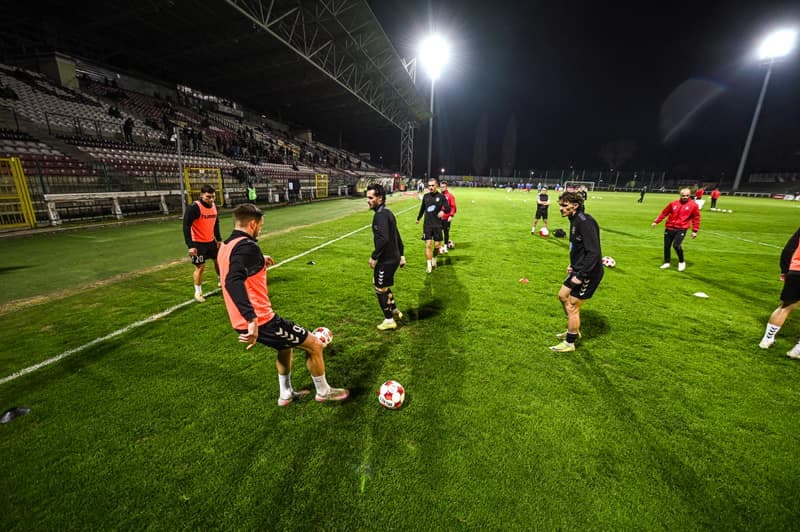 Football. Betclic 1 Liga. Polonia Warszawa - Miedz Legnica. 21.03.2026