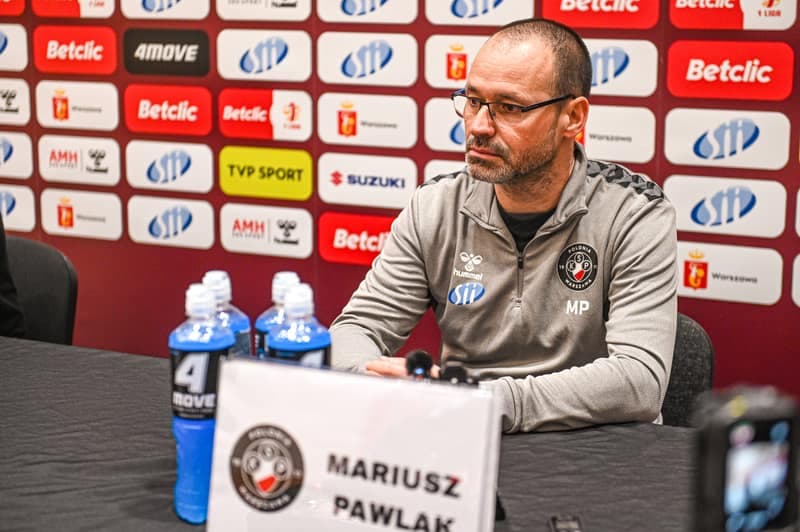Football. Betclic 1 Liga. Polonia Warszawa - Miedz Legnica. 21.03.2026