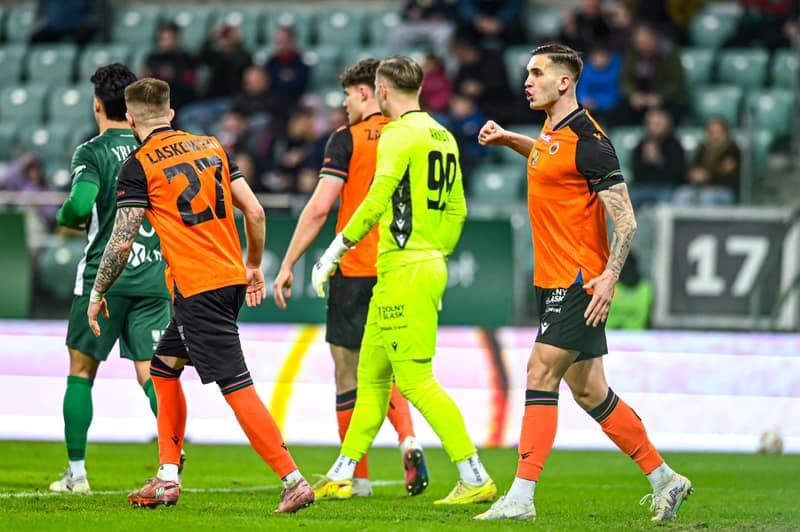 Football. Betclic 1 Liga. Slask Wroclaw - Chrobry Glogow. 28.02.2026