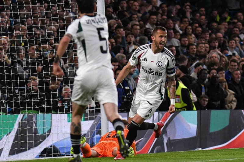 Football. UEFA Conference League. Chelsea - Legia Warsaw. 17.04.2025