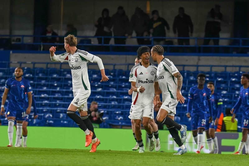 Football. UEFA Conference League. Chelsea - Legia Warsaw. 17.04.2025