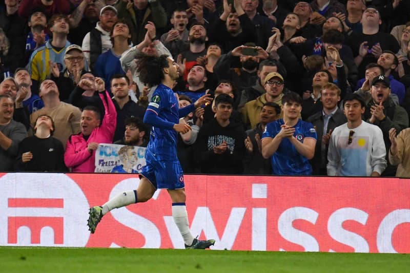 Football. UEFA Conference League. Chelsea - Legia Warsaw. 17.04.2025
