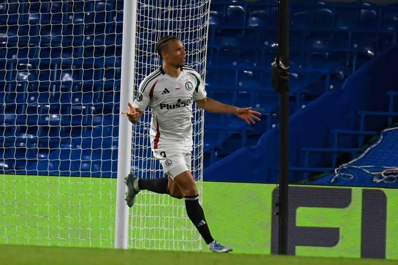 Football. UEFA Conference League. Chelsea - Legia Warsaw. 17.04.2025