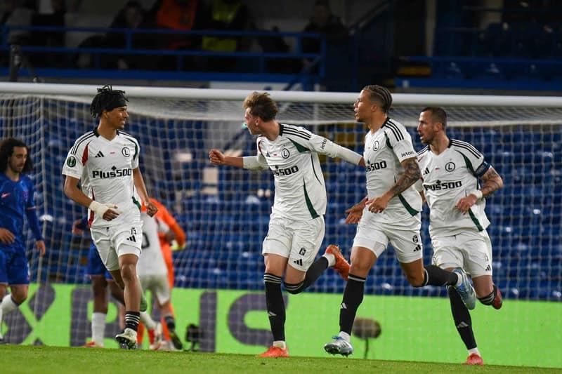 Football. UEFA Conference League. Chelsea - Legia Warsaw. 17.04.2025