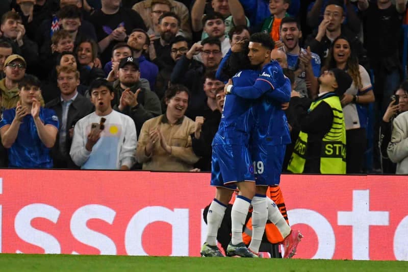 Football. UEFA Conference League. Chelsea - Legia Warsaw. 17.04.2025