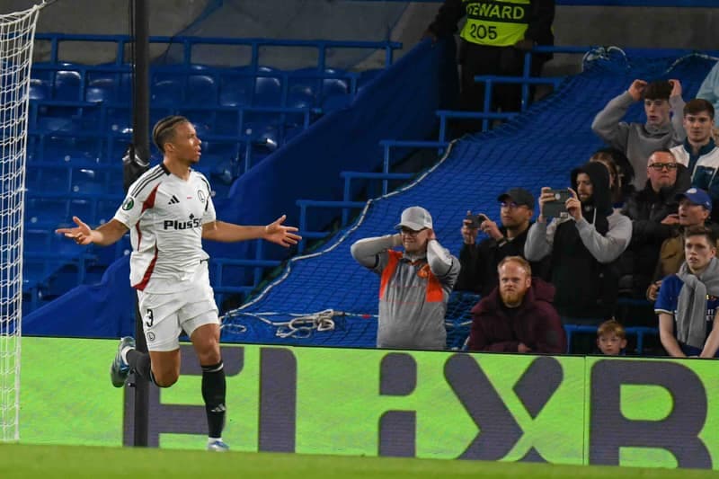 Football. UEFA Conference League. Chelsea - Legia Warsaw. 17.04.2025