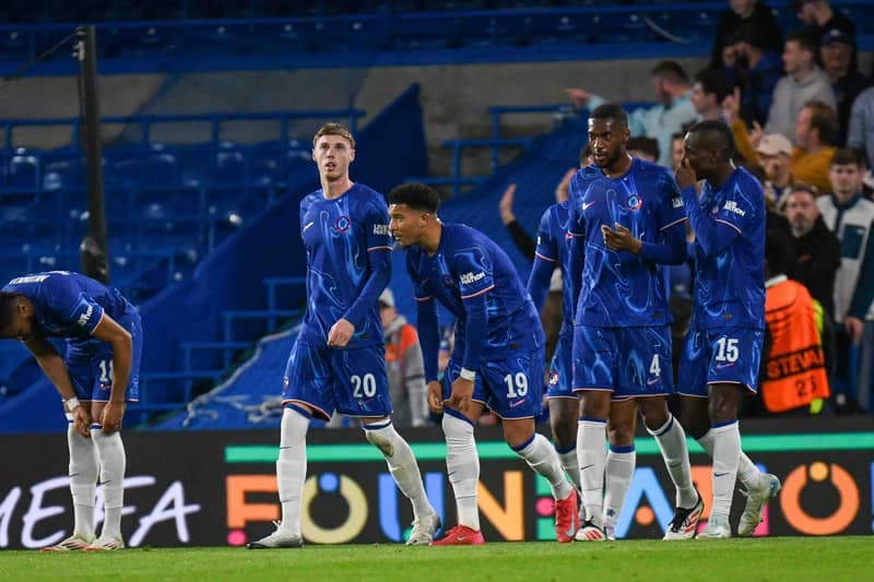 Football. UEFA Conference League. Chelsea - Legia Warsaw. 17.04.2025