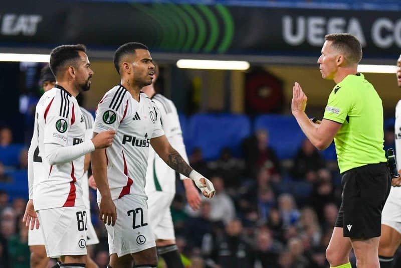 Football. UEFA Conference League. Chelsea - Legia Warsaw. 17.04.2025