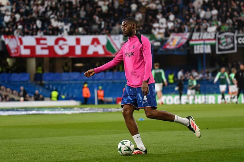 Football. UEFA Conference League. Chelsea - Legia Warsaw. 17.04.2025