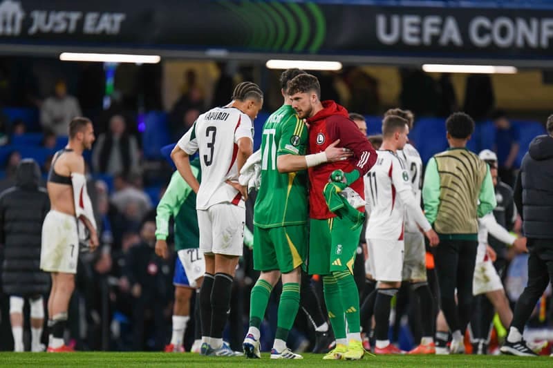 Football. UEFA Conference League. Chelsea - Legia Warsaw. 17.04.2025