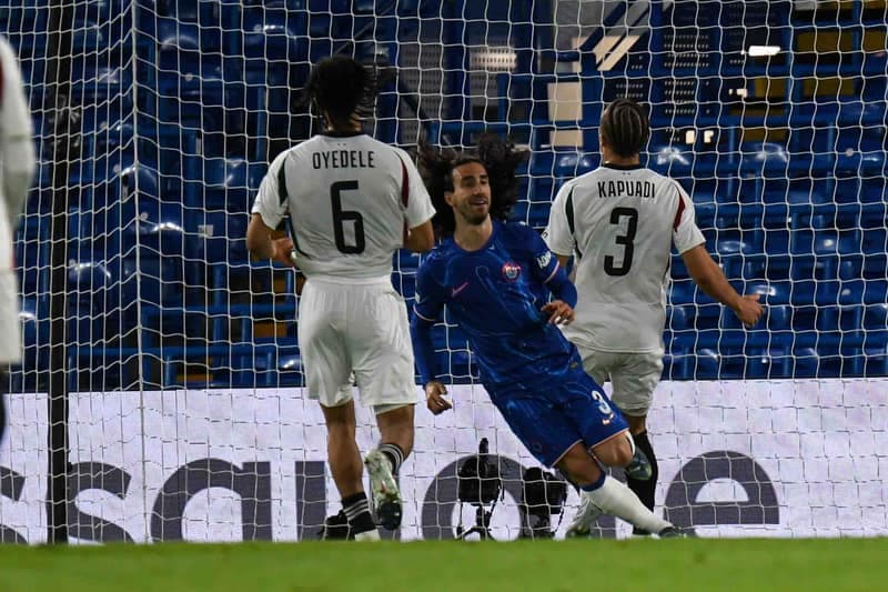 Football. UEFA Conference League. Chelsea - Legia Warsaw. 17.04.2025