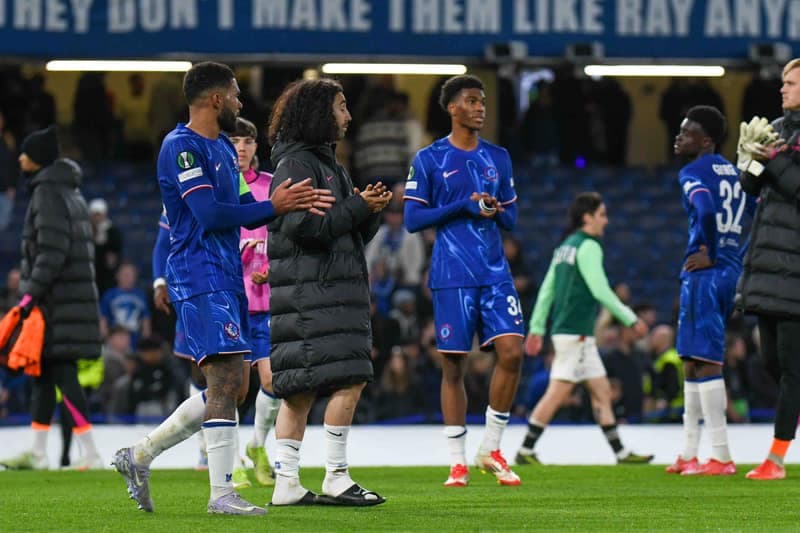 Football. UEFA Conference League. Chelsea - Legia Warsaw. 17.04.2025