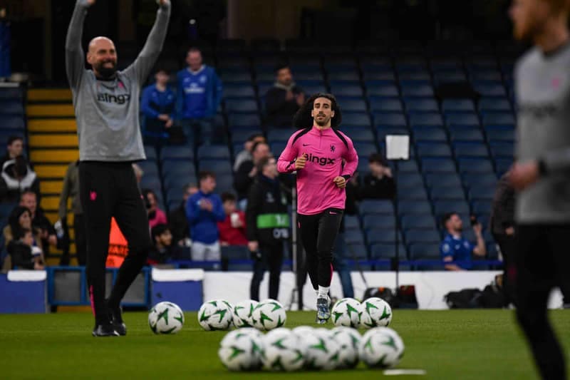 Football. UEFA Conference League. Chelsea - Legia Warsaw. 17.04.2025