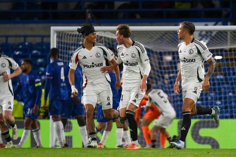 Football. UEFA Conference League. Chelsea - Legia Warsaw. 17.04.2025