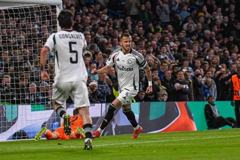 Football. UEFA Conference League. Chelsea - Legia Warsaw. 17.04.2025