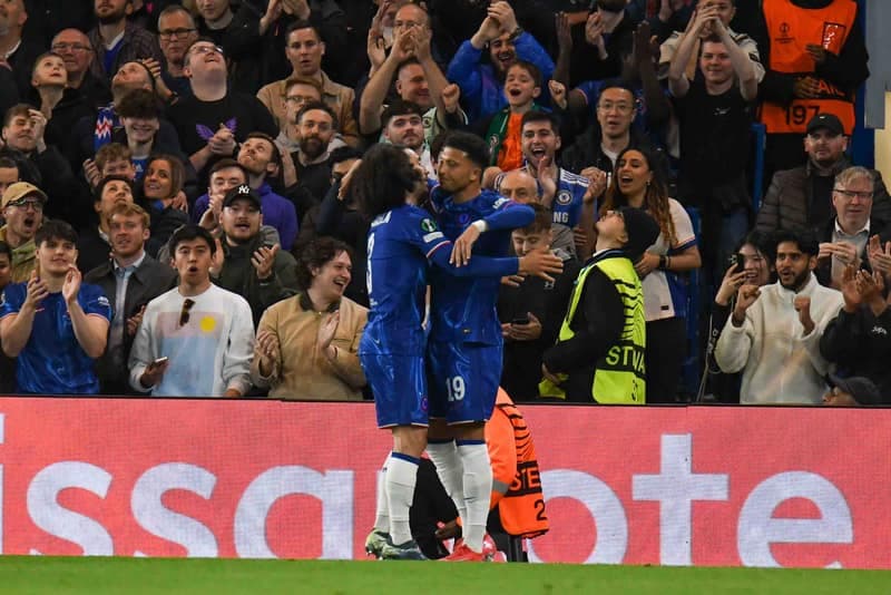 Football. UEFA Conference League. Chelsea - Legia Warsaw. 17.04.2025