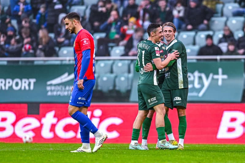 Football. Betclic 1 Liga. Slask Wroclaw - Odra Opole. 22.02.2026
