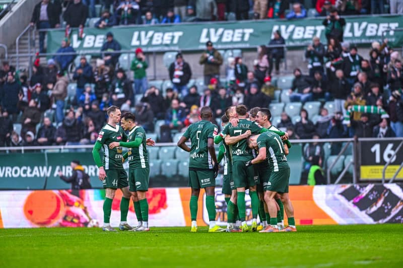 Football. Betclic 1 Liga. Slask Wroclaw - Odra Opole. 22.02.2026