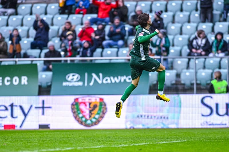 Football. Betclic 1 Liga. Slask Wroclaw - Odra Opole. 22.02.2026