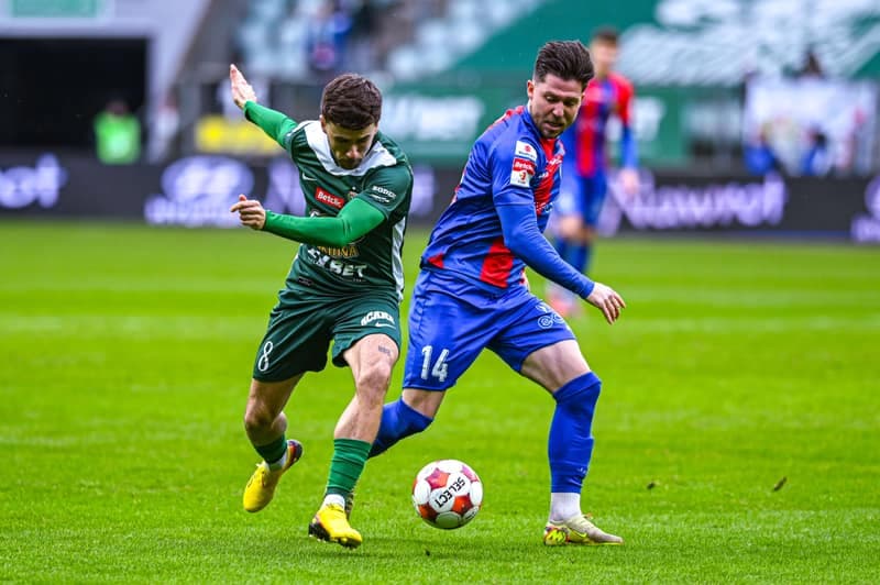 Football. Betclic 1 Liga. Slask Wroclaw - Odra Opole. 22.02.2026